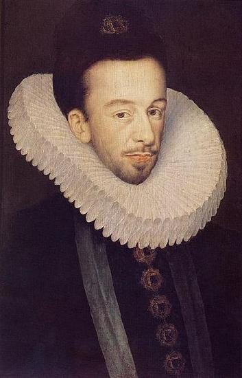 Francois Quesnel Portrait of Henri Valois